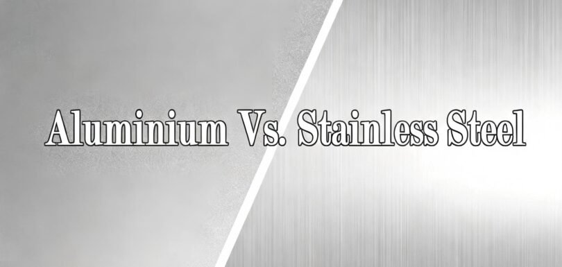 Aluminium vs stainless steel comparison highlighting material differences for architectural projects