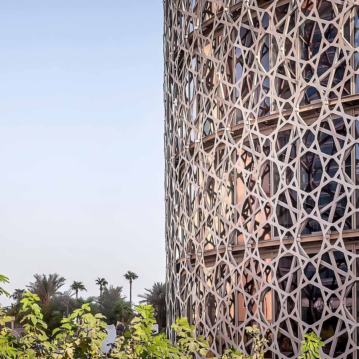Custom Metal Facade/Wall Cladding Systems for Architectural Projects | TBK Metal KSA