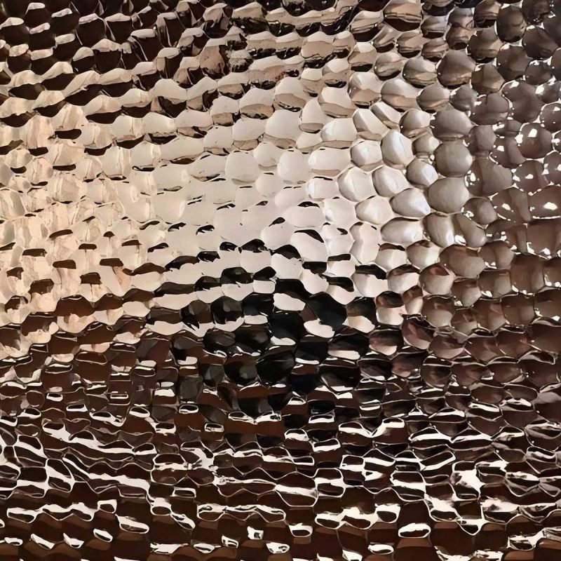 Hammered Stainless Steel Sheet Metal