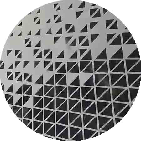 TBK Metal Australia laser cut metal panel for commercial roofs decorative architectural facade pattern design