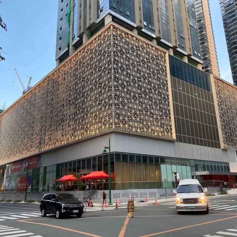 Laser-Cut Patterned Metal Facade Panels & Cladding Systems | TBK Metal