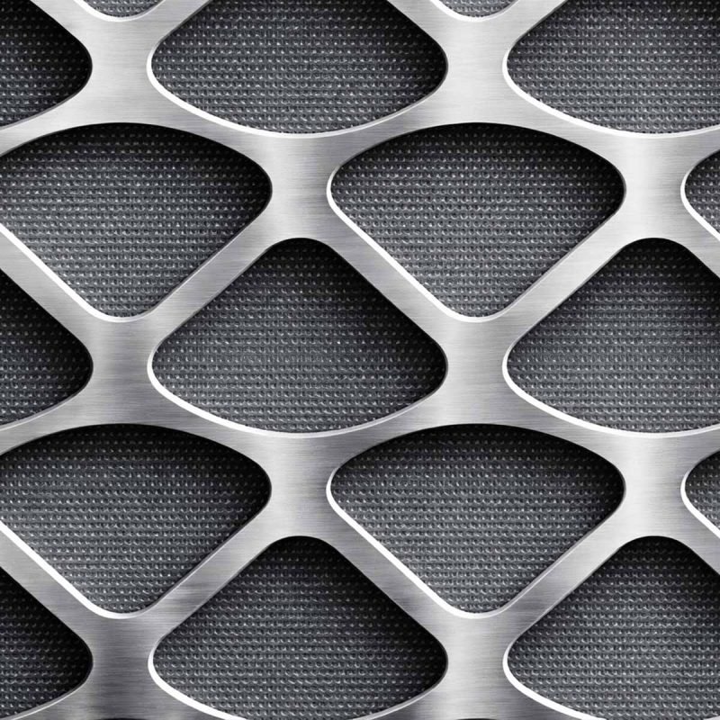 Laser cut stainless steel sheet metal by TBK Metal Australia, featuring precise geometric patterns and clean edges, ideal for decorative and architectural applications.