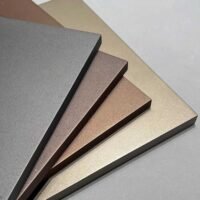 PVDF-coated aluminium sheet metal for architectural applications