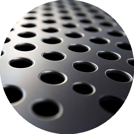 TBK Metal perforated stainless steel sheet with uniform hole pattern for architectural cladding, ventilation, and decorative applications.