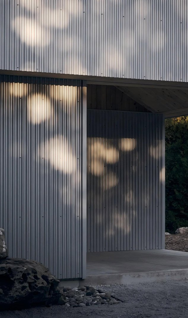 TBK Metal's corrugated metal cladding project used in architectural cladding and exterior design applications