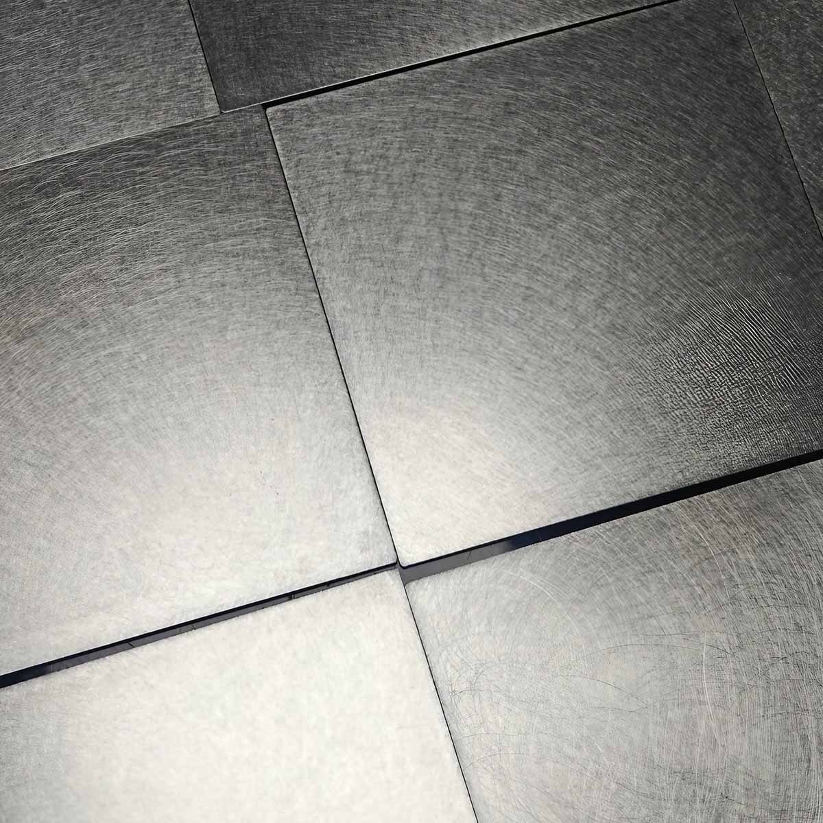 Vibration finish stainless steel sheet metal for architectural & commercial projects