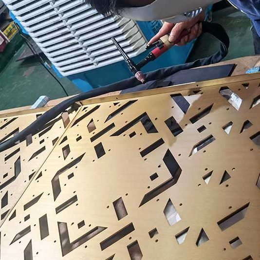 Custom metal fabrication services for architectural projects
