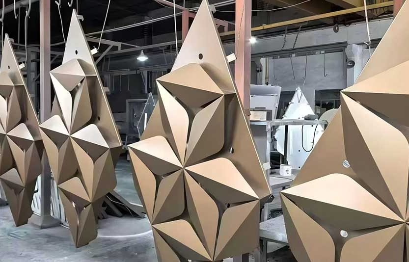 Custom metal fabrication services for architectural projects