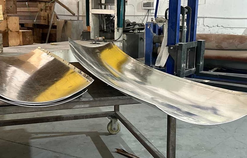 Custom metal fabrication services for architectural projects