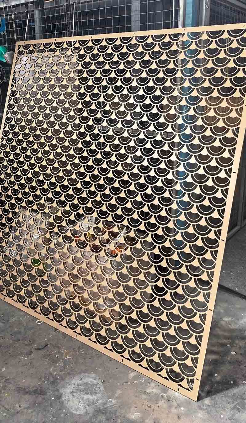 Customisation options for laser-cut aluminium facade metal cladding panels