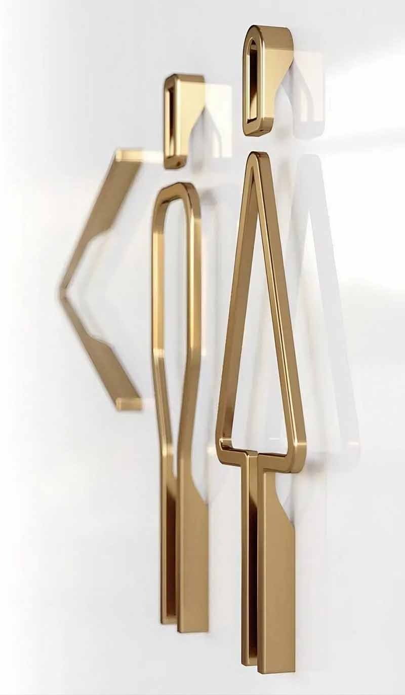 Stainless steel signage customization options for architectural applications