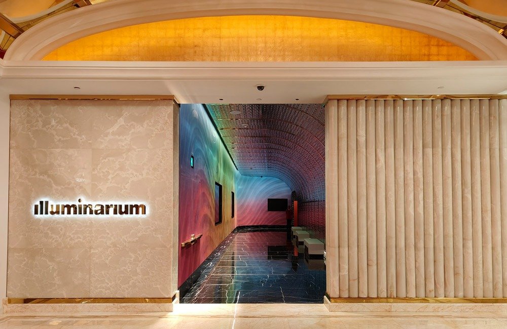 Wynn Resorts (Macau) S.A. project featuring customized water ripple stainless steel panels