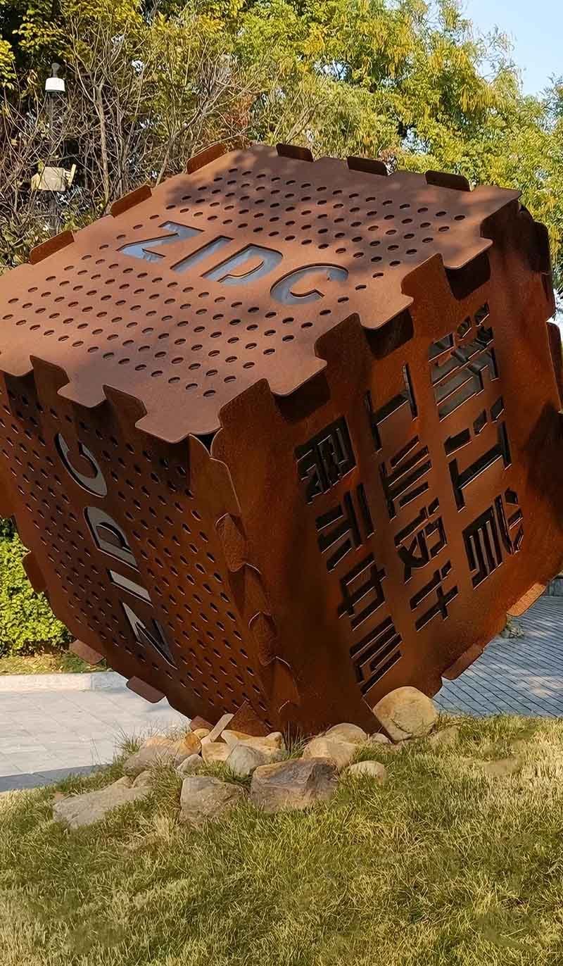 Custom metal sculpture and architectural artwork for project applications