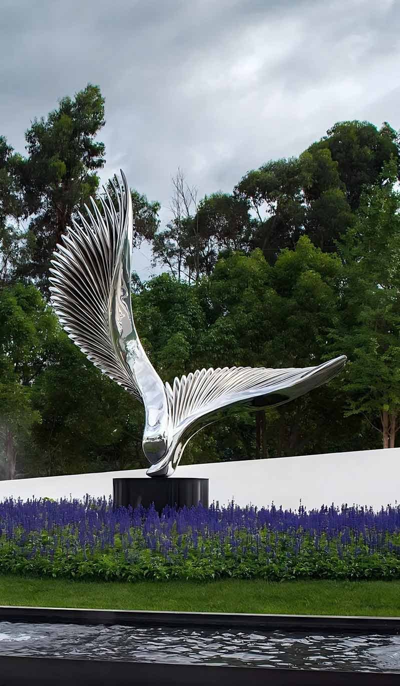 Custom metal sculpture and metal artwork for architectural projects