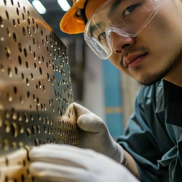 Quality control inspection of architectural sheet metal fabrication | TBK Metal KSA