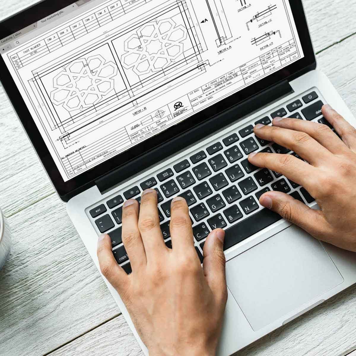 Custom sheet metal design for an architectural project | TBK Metal KSA