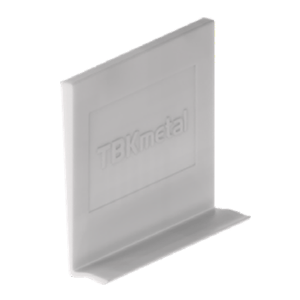 TBK Metal's ABS inlay component for frameless glass balustrade systems