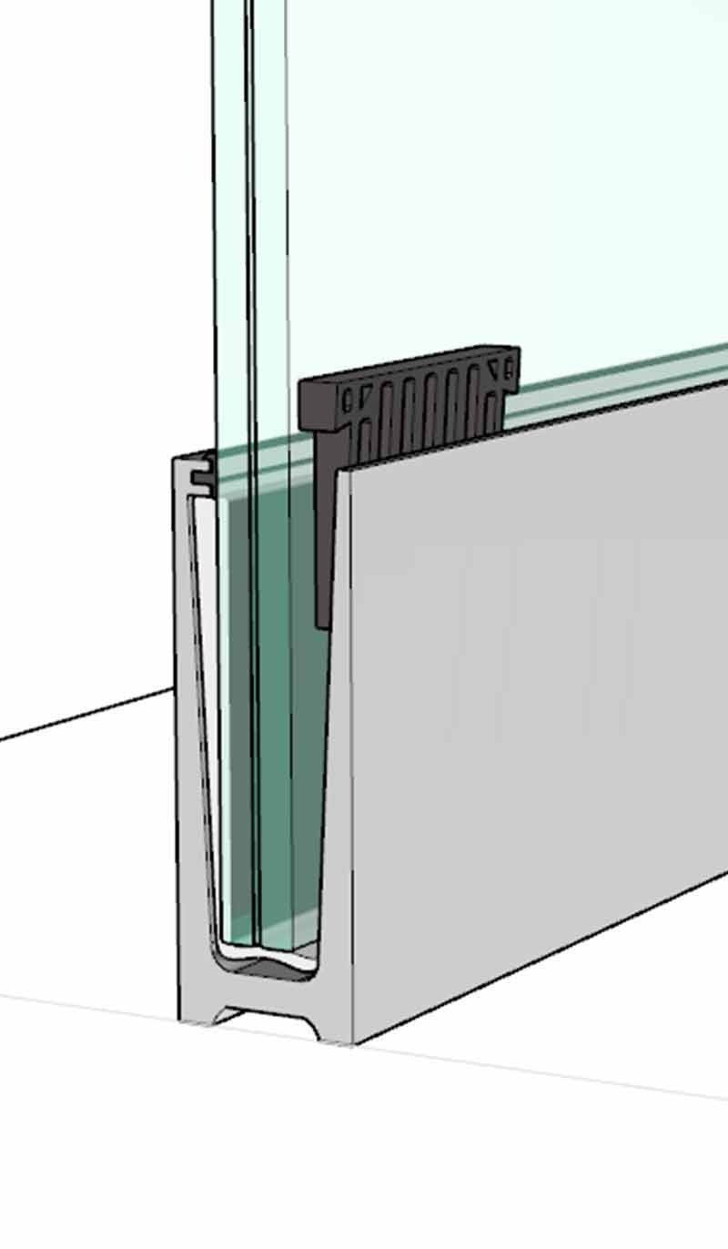 Customization options for frameless glass balustrade and railing systems