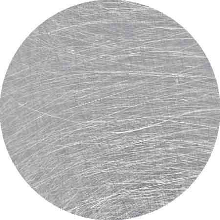 Vibration finish stainless steel balustrade surface with distinctive linear texture