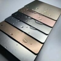 PVD Coated Stainless Steel - Innovative Metal Finishes in Architectural Projects PVD coated stainless steel featuring innovative metal finishes for modern architectural and interior design applications