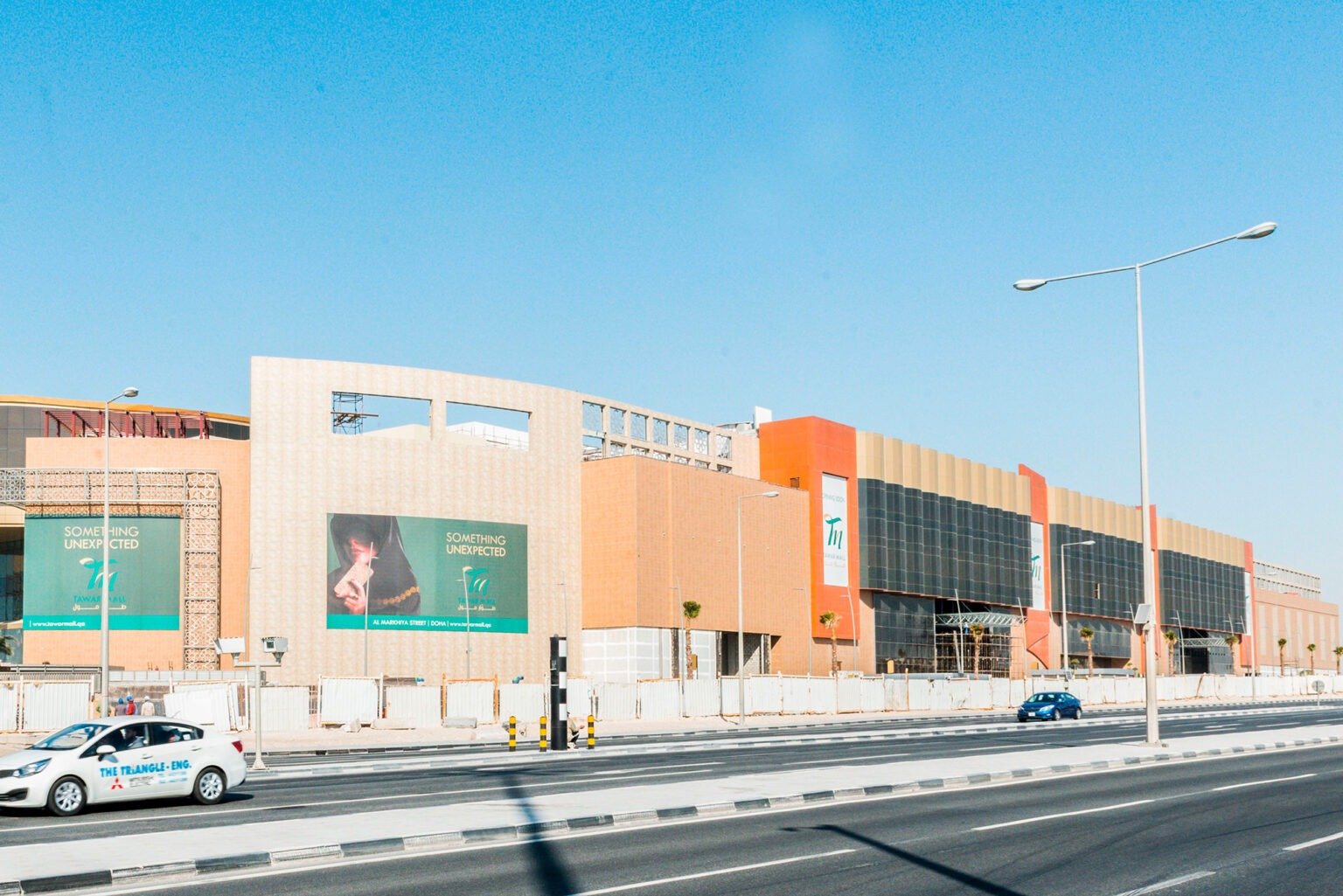 Architectural metal works for Tawar Mall in Doha, Qatar