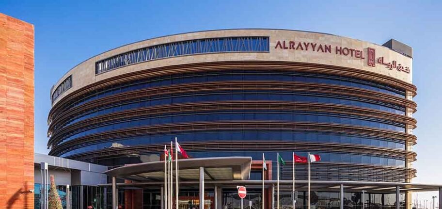 Stainless steel metal work for AlRayyan Hotel in Doha, Qatar