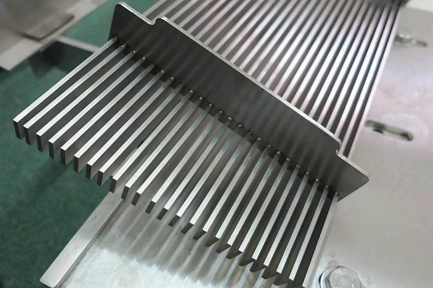 Stainless steel metalwork for the South Car Park of the National Museum of Qatar