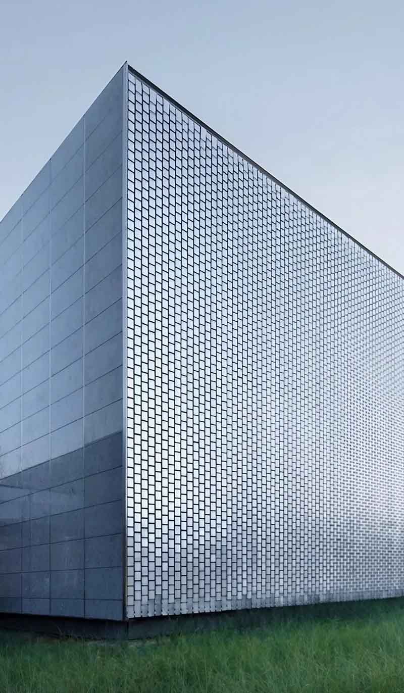 Custom kinetic facade design for modern commercial architecture