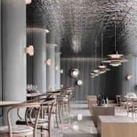 Stainless Steel Interior Design Trends and Idea Stainless steel interior design featuring modern metal finishes and decorative architectural details